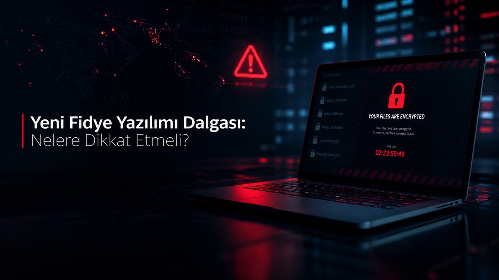 Yeni Fidye Yazılımı Dalgası: Nelere Dikkat Etmeli?