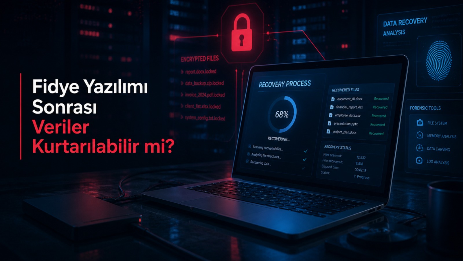 Fidye Yazılımı Sonrası Veriler Kurtarılabilir mi?