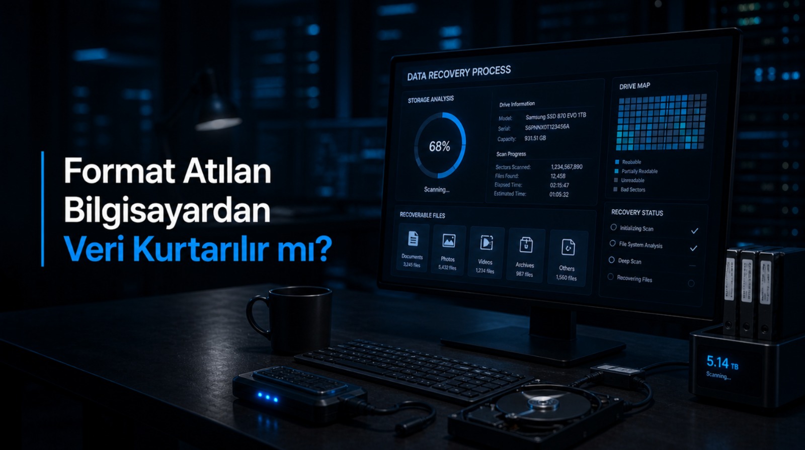 Format Atılan Bilgisayardan Veri Kurtarılır mı?