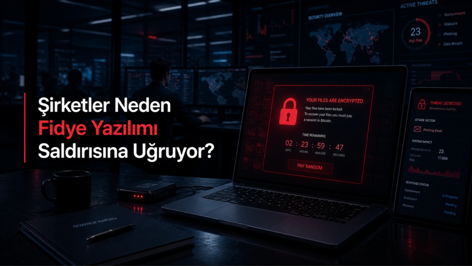 Şirketler Neden Fidye Yazılımı Saldırısına Uğruyor?